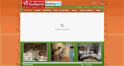 Desktop Screenshot of cityapartmentsbudapest.hu